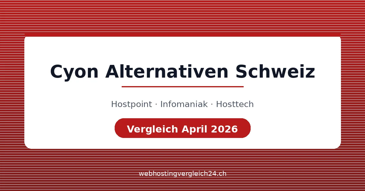 Cyon Alternativen Schweiz