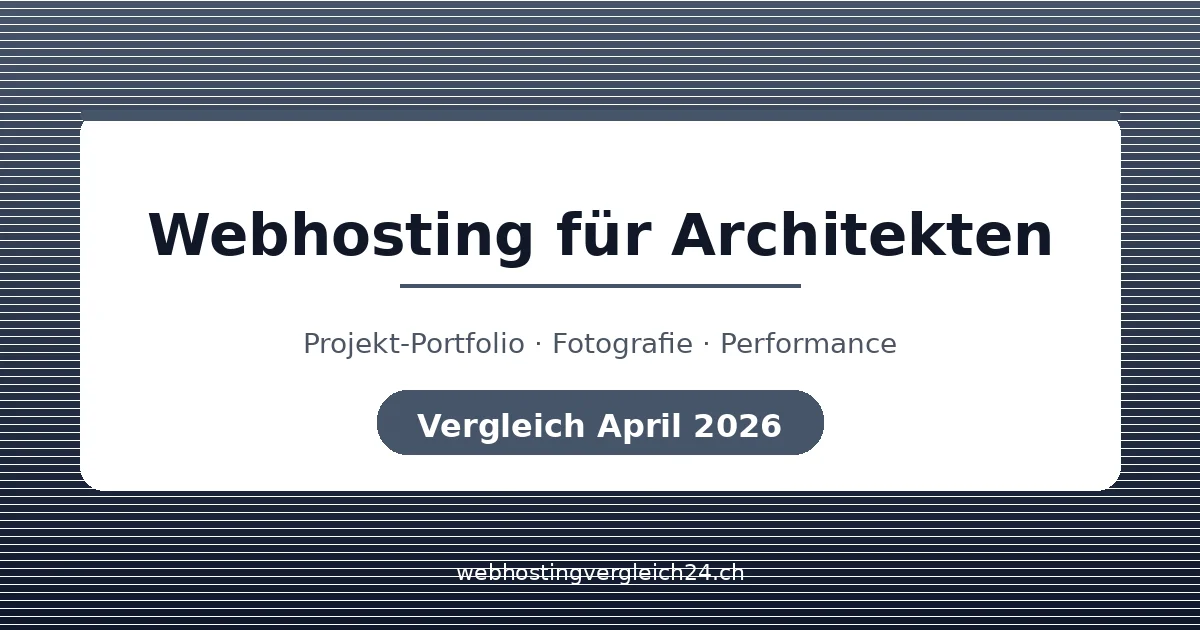 Webhosting für Architekten Schweiz