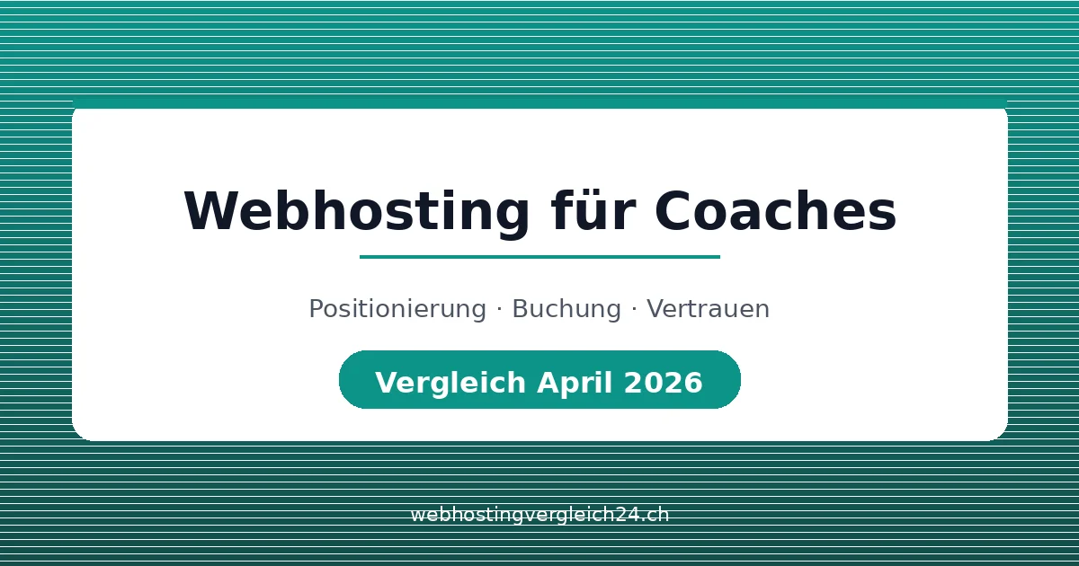 Webhosting für Coaches Schweiz