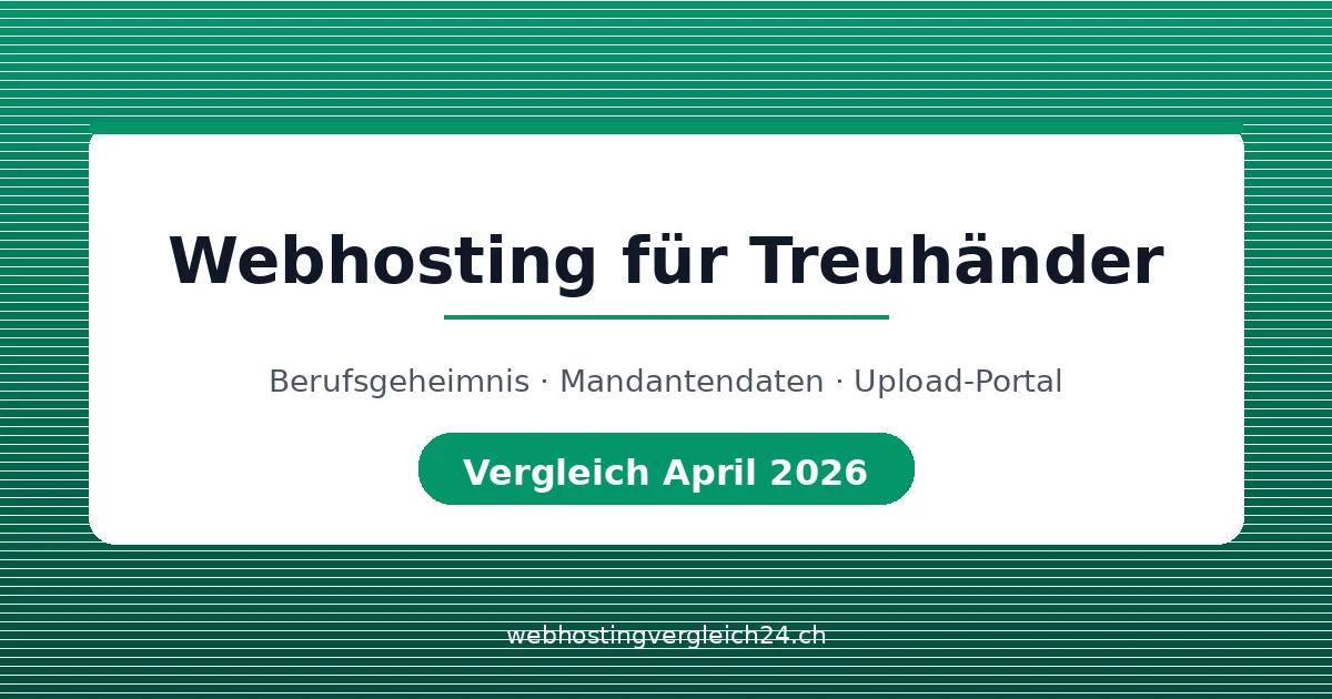 Webhosting für Treuhänder Schweiz
