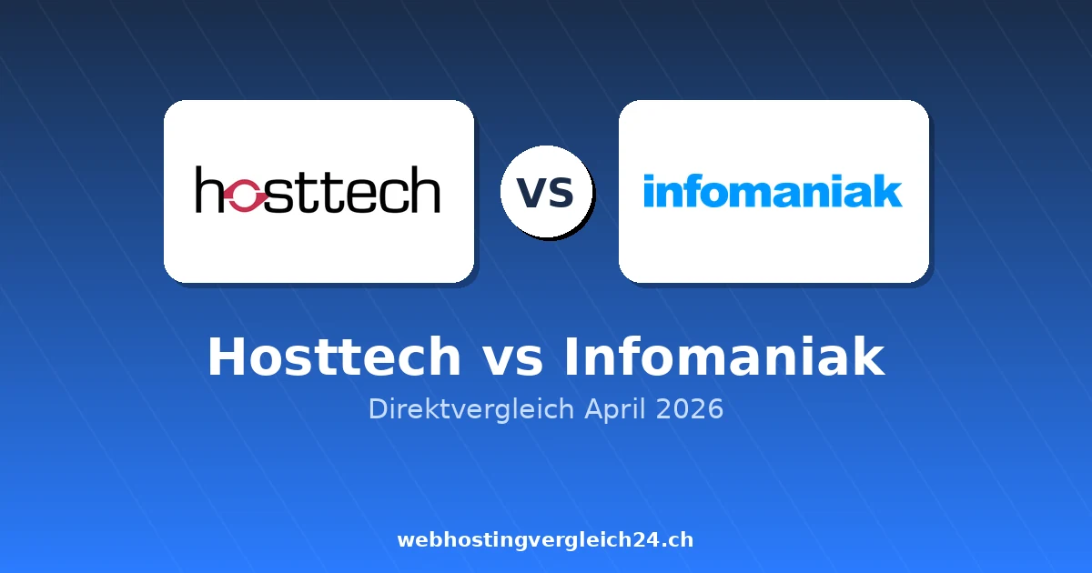 Hosttech vs Infomaniak